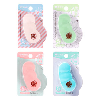 晨光（M&G）生活系列糖豆修正带学生用品改正带办公涂改带白色带芯5MM*5MACT53201 6个装