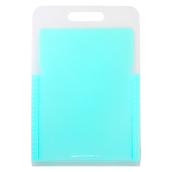 金得利 5格 A4竖式手提风琴包大容量竖款文件夹 学生用试卷资料收纳包文件袋透明多层分类文件包 蓝色 DC7105 金得利 5格 A4竖式手提风琴包大容量竖款文件夹 学生用试卷资料收纳包文件袋透明多层分类文件包 蓝色 DC7105