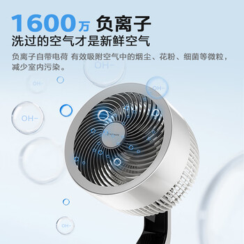 艾美特(AIRMATE)【天鹅MAX】空气循环扇直流变频家用大风力电风扇卧室轻音一级能效负离子净化语音落地扇 SRDI151 艾美特(AIRMATE)【天鹅MAX】空气循环扇直流变频家用大风力电风扇卧室轻音一级能效负离子净化语音落地扇 SRDI151