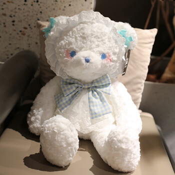 早稻牛洛丽塔小熊公仔毛绒玩具泰迪熊玩偶娃娃可爱女生生日礼物抱着