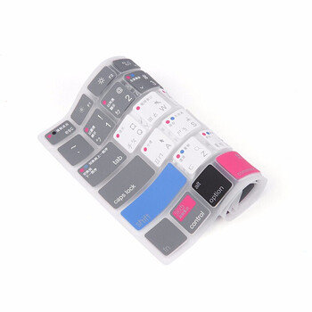 宜客莱 苹果MacBook Air13.3英寸老款笔记本电脑键盘膜 硅胶保护膜(A1466/A1369)快捷键PS版本 EA010STW