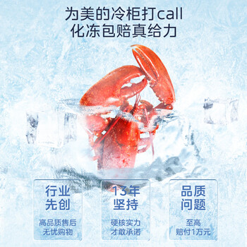 美的（Midea）冷柜家用70升低霜租房冰箱囤货冻肉母乳冷藏保鲜冷冻节能省电小型冰柜 BD/BC-70KM