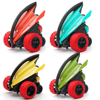 惯性旋转陀螺车儿童宝宝小汽车越野翻斗车小孩玩具儿童玩具车男孩单只