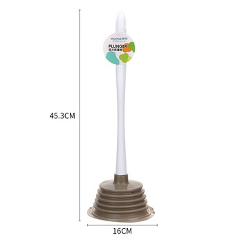 茶花（CHAHUA）马桶疏通器 通马桶 皮搋子 马桶吸 1只装