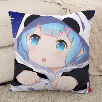 蕾姆抱枕雷姆周边从零开始的异世界生活定制靠垫二次元动漫靠枕头 02