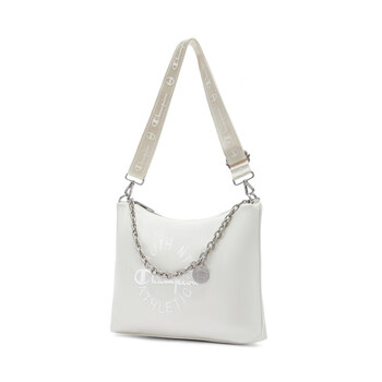 Champion冠军单肩包25秋冬新款幸运饼干休闲斜挎包潮流 米白 均码