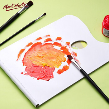 蒙玛特(Mont Marte)调色盘23*30.5cm 调色纸画画一次性可撕调色板儿童美术颜料绘画工具 免洗色彩盘子MCG0022 速写 马克笔绘画