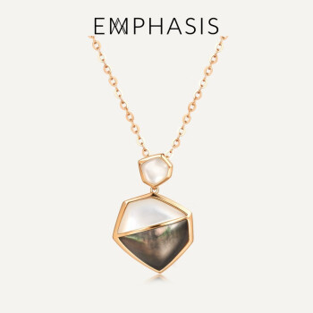 EMPHASIS 艾斐诗Harmony「合」系列18K金吊坠贝母吊坠挂坠90959P