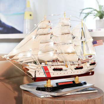 木质帆船船模型号规格- 京东