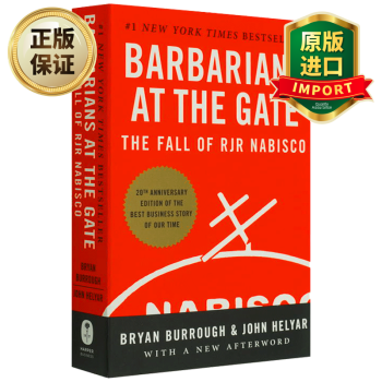 Barbarians at the Gate 20周年纪念版 英文原版 门口的野蛮人