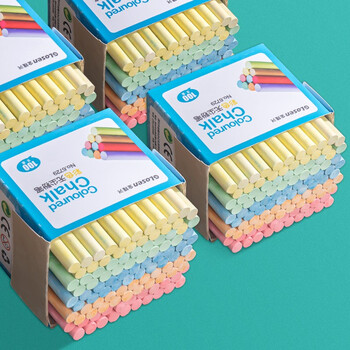 金隆兴【100支】开学季彩色粉笔儿童涂鸦笔绿板黑板报用笔无尘粉笔 普通彩色粉笔1盒 6729 金隆兴【100支】开学季彩色粉笔儿童涂鸦笔绿板黑板报用笔无尘粉笔 普通彩色粉笔1盒 6729