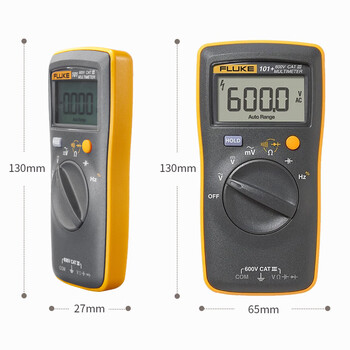 福禄克（FLUKE）F101+ 升级版掌上型数字万用表 智能多用表自动量程仪器仪表