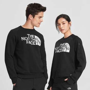 thenorthface北面卫衣经典情侣款户外舒适保暖抓绒圆领卫衣∣3vubjk3
