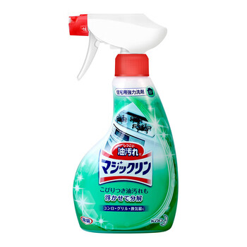 花王（KAO）厨房油污清洁剂400ml 抽油烟机专用清洗剂除去重油污净喷雾