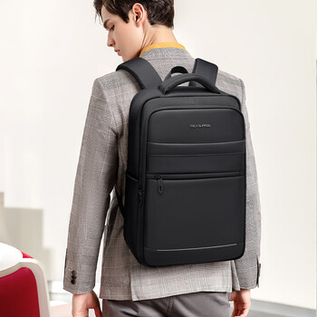 高尔夫（GOLF）商务双肩包男士电脑包14/16英寸笔记本背包出差旅行苹果华为书包