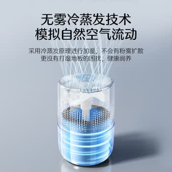 苏泊尔（SUPOR）【再减10%】加湿器无雾热卖轻音桌面大容量大雾量办公卧室家用无雾加湿器空调风扇伴侣33A