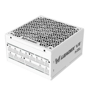 SUPER FLOWER振华 ATX3电源 额定1300W LEADEX VII 1300W金牌全模 白色 支持4090显卡 全日系电容 十年保固