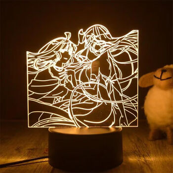 usb小夜灯动漫凹凸世界周边摆件房间装饰灯卧室睡眠灯创意灯 凯柠3791