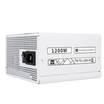 Thermalright(利民)  额定1200W TR-TG1200-W ATX3.0电源 金牌全模组 原生PCIE5.0 全日系电解电容 14CM小机身