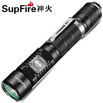 神火（SupFire） 强光手电筒远射LED迷你充电式防身工业户外应急灯 10W A3 1个
