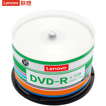 联想(Lenovo)光驱刻录盘 DVD-R 光盘 16速4.7GB 办公系列 空白光盘 桶装50片 联想(Lenovo)光驱刻录盘 DVD-R 光盘 16速4.7GB 办公系列 空白光盘 桶装50片