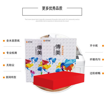 安兴 传美 彩纸A4 绿色打印纸4a  彩色卡纸 儿童手工折纸复印纸80克 剪纸diy 500张/包 单包装
