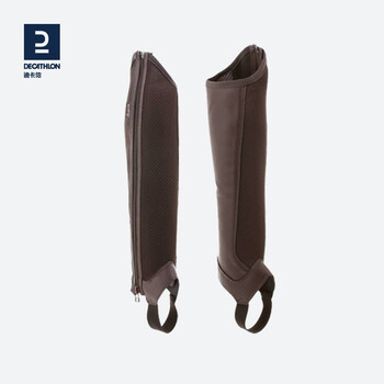 迪卡侬儿童骑马护腿FOU棕-8岁(尺码偏小,建议选大一码)-2187088 迪卡侬儿童骑马护腿FOU棕-8岁(尺码偏小,建议选大一码)-2187088