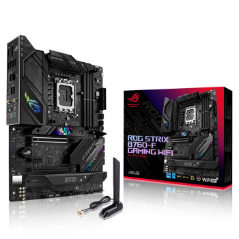 ROG STRIX B760-F GAMING WIFI 主板 支持 DDR5 CPU 13700K/13600KF/13400F（Intel B760/LGA 1700）