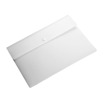 三木(SUNWOOD) A4按扣式文件袋/公文袋/防水资料袋 1个装 白色 MC330