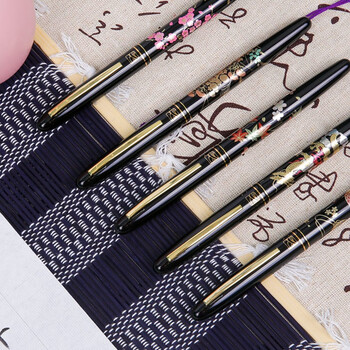 吴竹（KURETAKE）进口科学毛笔 自带墨水 莳绘物语 钢笔式毛笔 万年毛笔 教师节送礼 毬戏 DU185-415