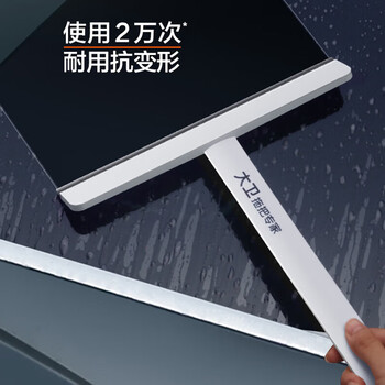 大卫（HWM）擦玻璃神器擦窗户除尘刮水板纱窗清洗双面刷S6