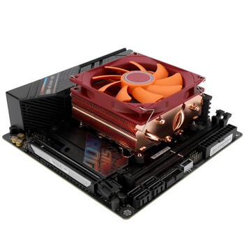 勇夺 AXP90-X53 FULL 下压风冷散热器 53mmAGHP4.0热管全回流焊工艺支持LGA1700双平台扣具