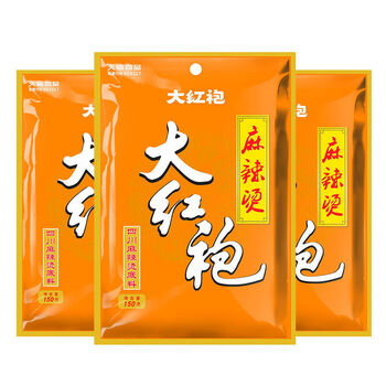3袋大红袍麻辣烫料150g四川天味食品麻辣烫土豆粉关东煮汤料150g3袋