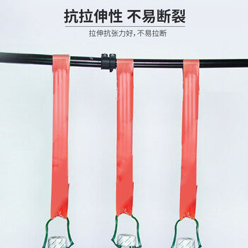 天章 （TANGO）红色警示胶带48mm*30米*3装装防台风工厂地板操作区地面定位标识胶带防水防风贴警示胶带不易留痕