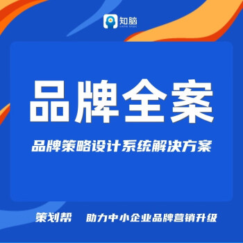 品牌策略规划 中小企业品牌策划设计解决方案品牌全案服务