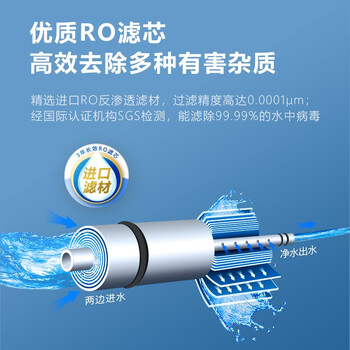 飞利浦（PHILIPS）家用净水器原装反渗透滤芯 AUT731 （适配净水器AUT7000）