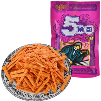 香铛铛5角包牛味条味8090后怀旧小吃零食品辣条儿时记忆10包收藏送