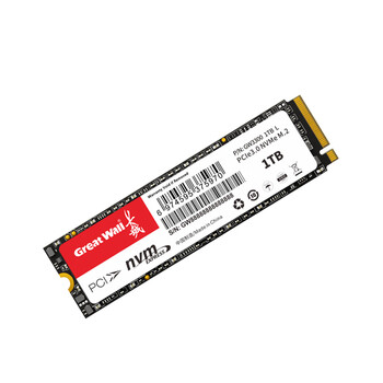 长城(Great Wall)1TB SSD固态硬盘 M.2接口(NVMe协议)PCIe 3.0x4 GW3300系列 读速高达3300MB/s 长城(Great Wall)1TB SSD固态硬盘 M.2接口(NVMe协议)PCIe 3.0x4 GW3300系列 读速高达3300MB/s