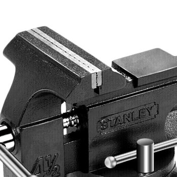 史丹利（STANLEY）MaxSteel重型台虎钳8英寸多功能维修固定夹持钳83-132-2-23C
