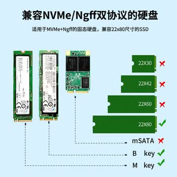 佳翼（JEYI）M.2硬盘散热马甲 NVME固态硬盘散热器 SSD散热片 全铝双面散热 高效降温 适用三星西数联想致态
