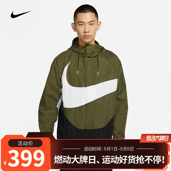 耐克 男子梭织夹克 nike sportswear swoosh dd5968 dd5968-326 s