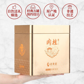 武夷星乌龙茶山语武夷山岩茶肉桂特级264g礼盒装节日送礼自饮茶叶SY1600