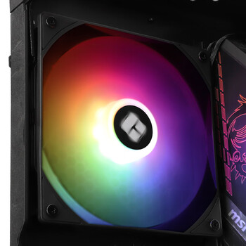 利民（thermalright）TL-C14C-S 黑色ARGB14cm机箱风扇 ARGB 风扇 支持神光同步 4PIN PWM 调速风扇
