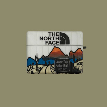 brba适用airpods12代3代pro保护套潮牌北面加州公路适用苹果蓝牙耳机