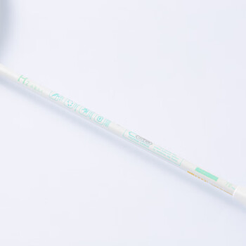 川崎（KAWASAKI）羽毛球拍单拍全碳素超轻专业耐用型6U疾氢主义H2青白（已穿线）