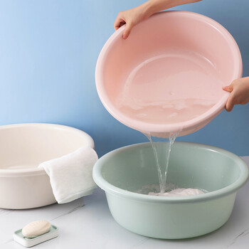 妙然特大号46CM塑料盆洗脸盆加厚加深洗脸盆婴儿洗澡盆洗菜盆面盆