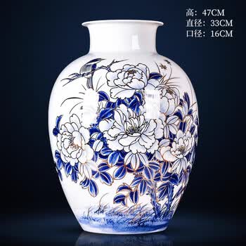 景德镇孔雀花瓶品牌及商品- 京东
