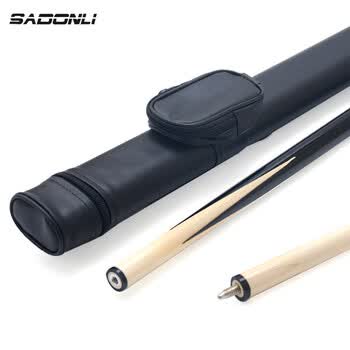 新动力(SADONLI)台球杆套装白木美式350g四尖喷漆双节款式台球杆XD-9551