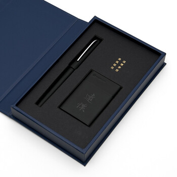 KACOx清华大学艺术博物馆联名刀锋钢笔成人学生练字墨水笔生日礼物黑色F笔尖K1034 KACOx清华大学艺术博物馆联名刀锋钢笔成人学生练字墨水笔生日礼物黑色F笔尖K1034