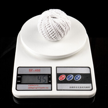 海斯迪克 HKCL-460 实验室用棉线 生物组培用耐温棉线 棉绳配套无菌封口膜使用 一卷 